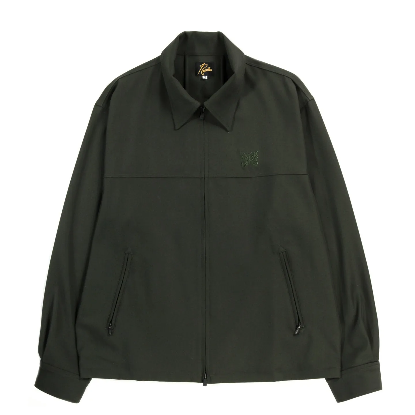 NEEDLES SPORT JACKET CAVALRY TWILL GREEN