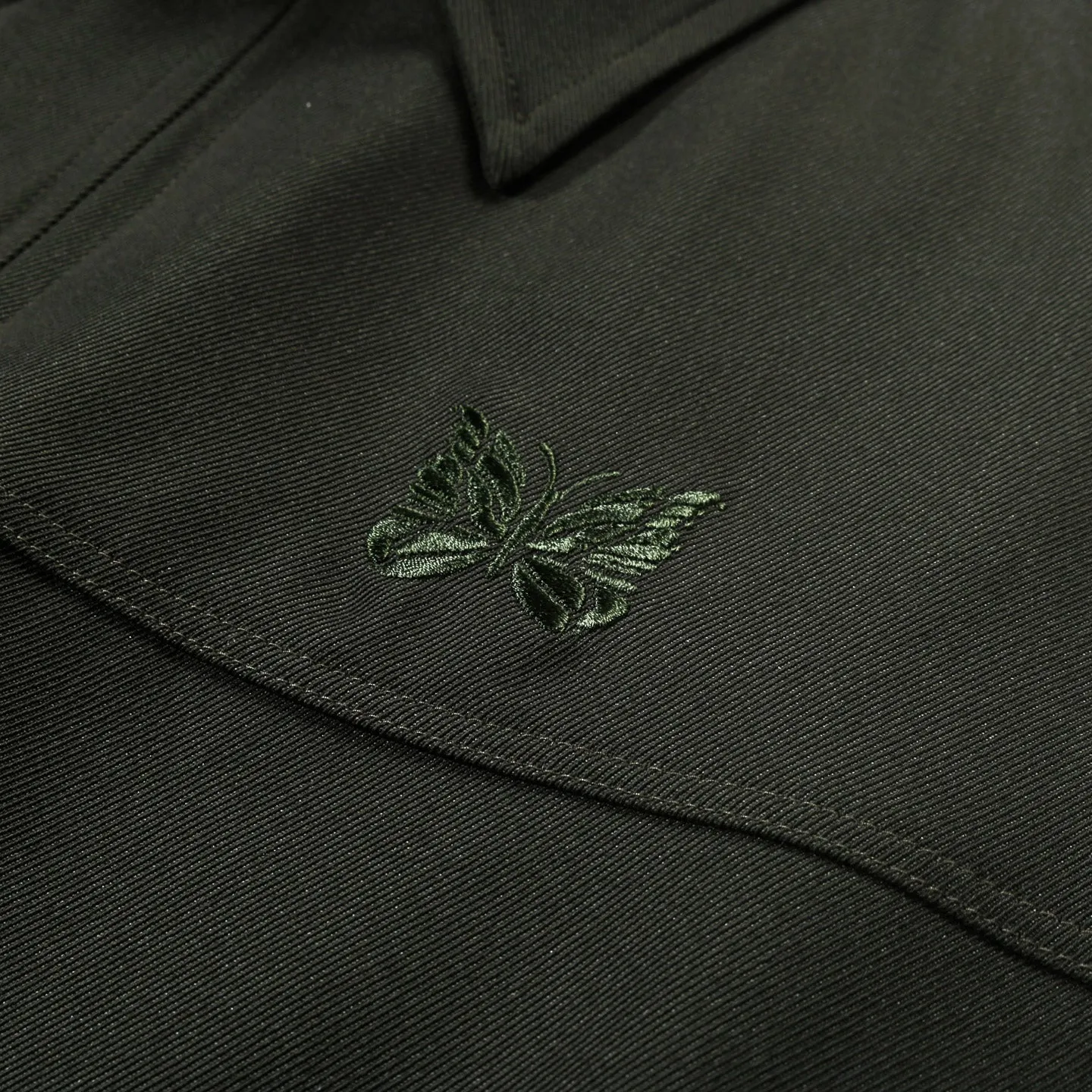 NEEDLES SPORT JACKET CAVALRY TWILL GREEN