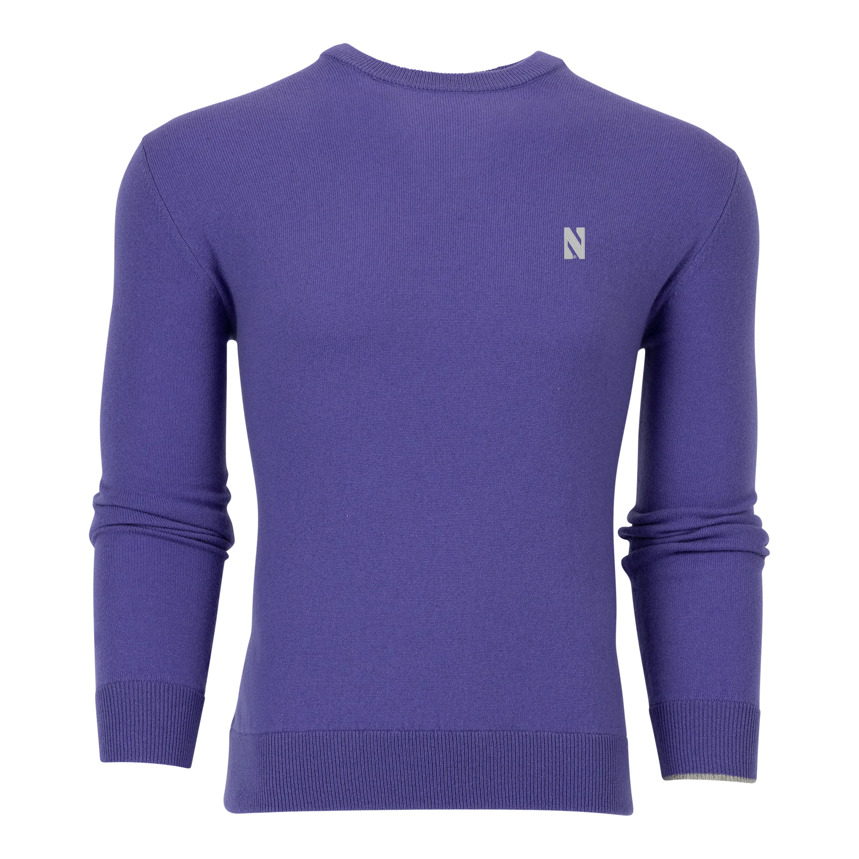 Northwestern Tomahawk Cashmere Crewneck Sweater