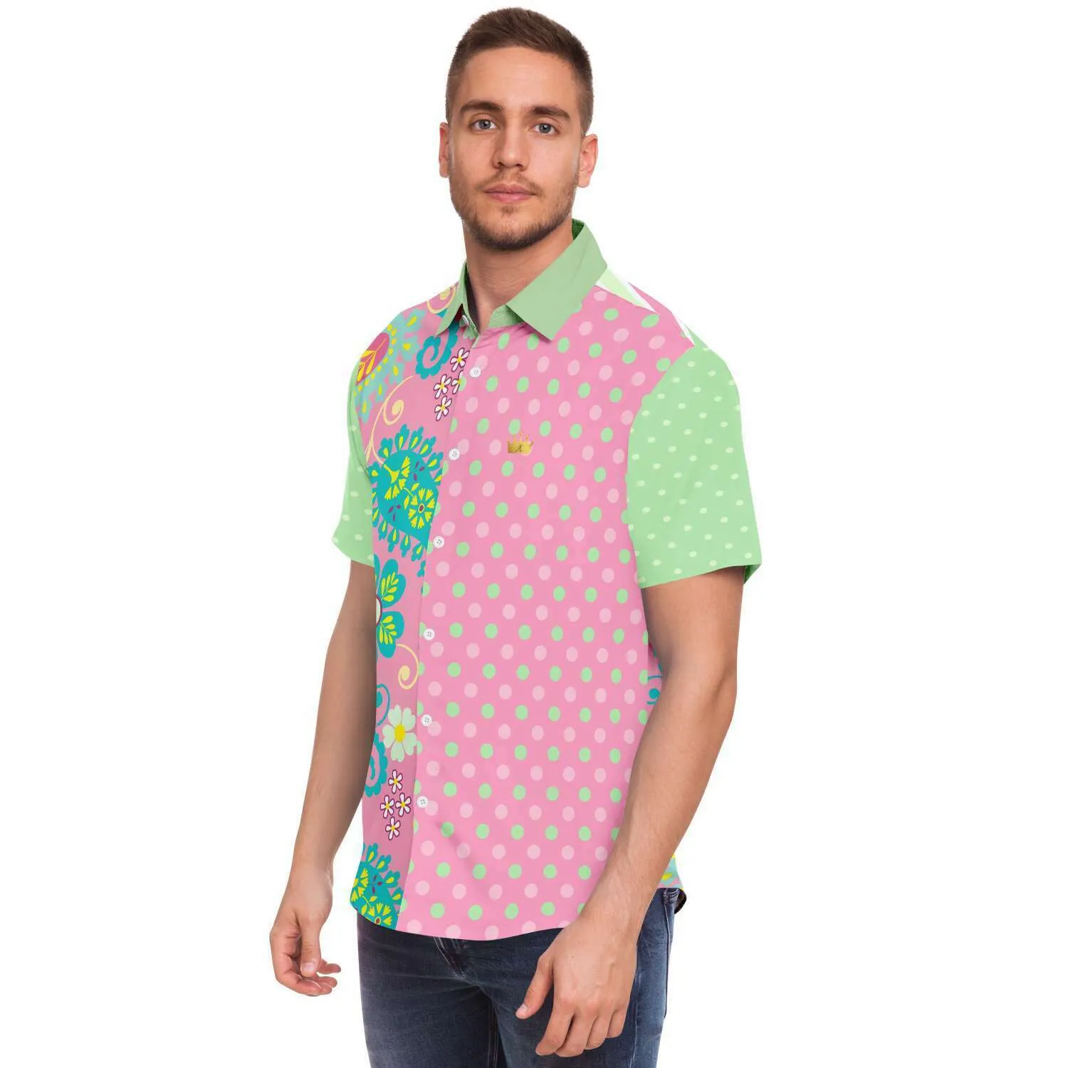 Paisley Park Short Sleeve Button Down Shirt