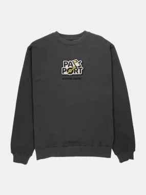 Pass-Port Master Sound Embroidered Sweater - Tar