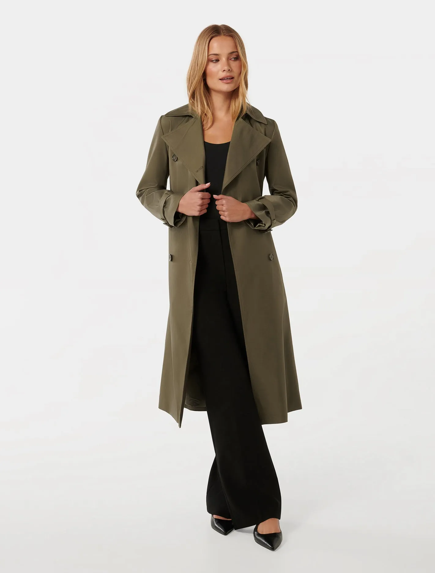 Payton Soft Trench Coat