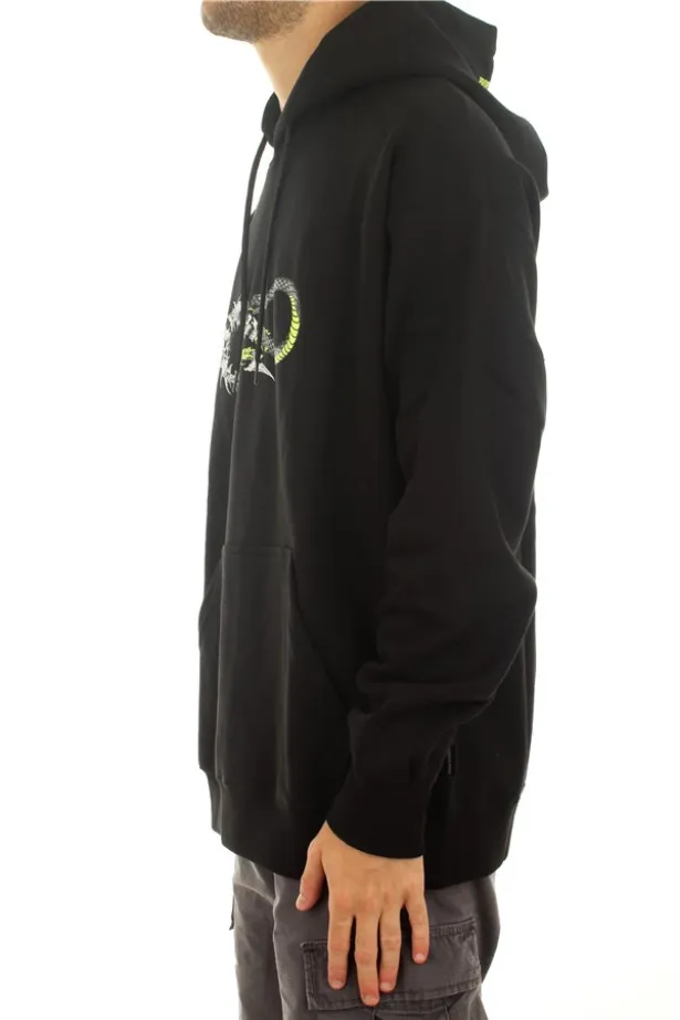 Propaganga Scarful hoodie 21FWPRFE510-01 black