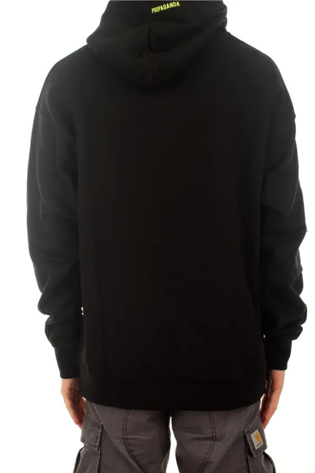 Propaganga Scarful hoodie 21FWPRFE510-01 black