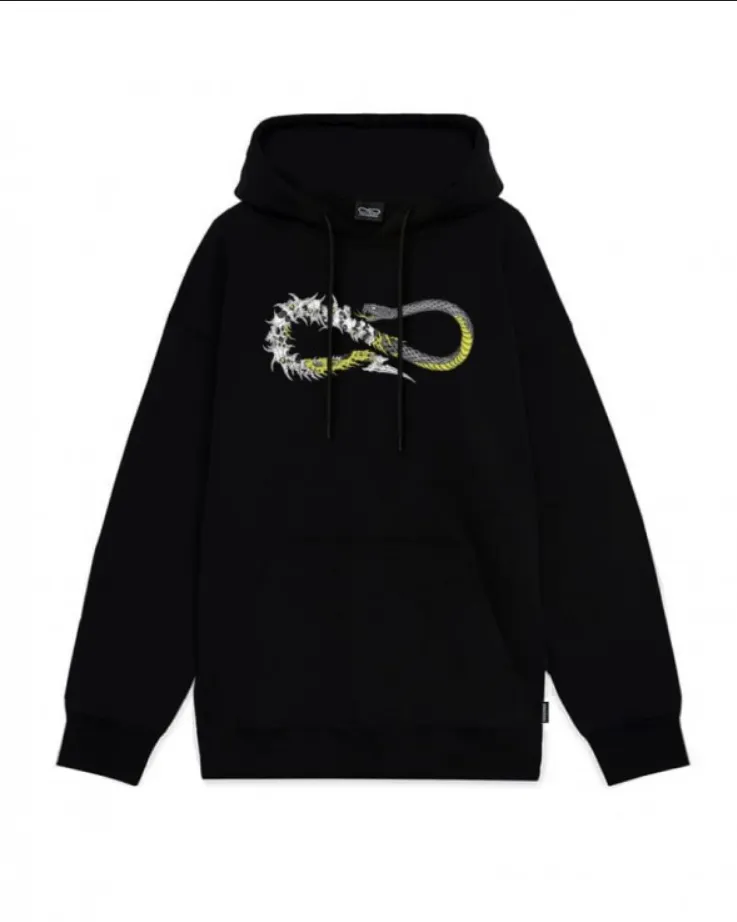 Propaganga Scarful hoodie 21FWPRFE510-01 black