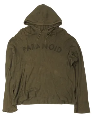 "Paranoid" Mesh Hoodie