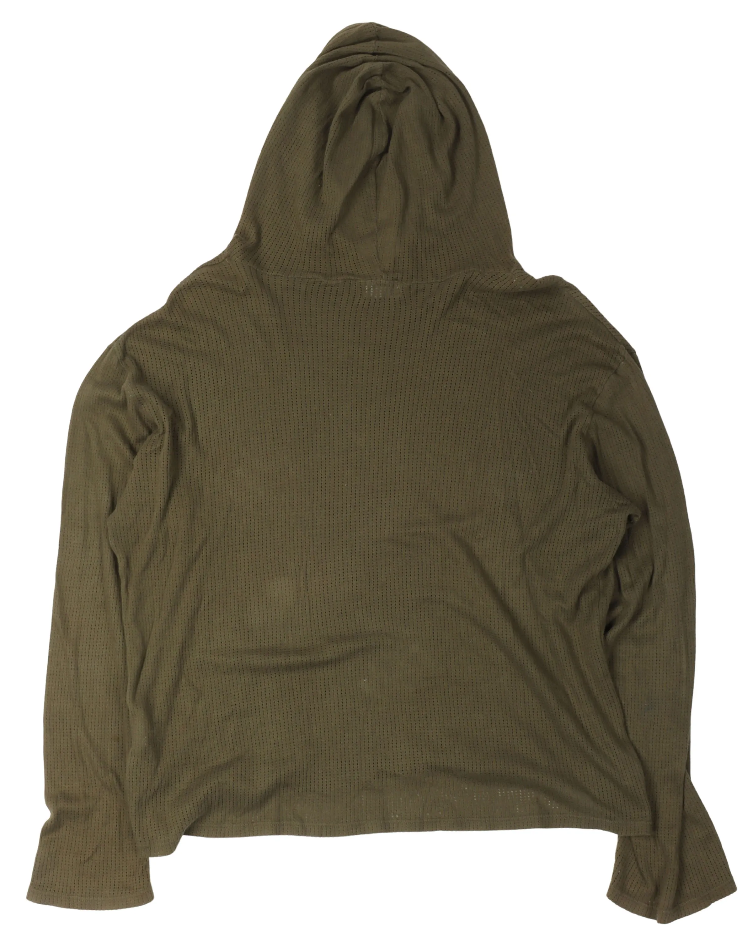 "Paranoid" Mesh Hoodie