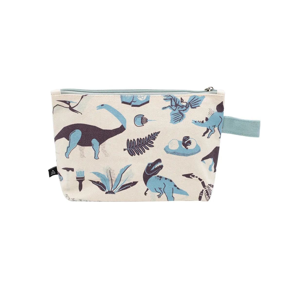 Retro Paleontology Zipper Pouch