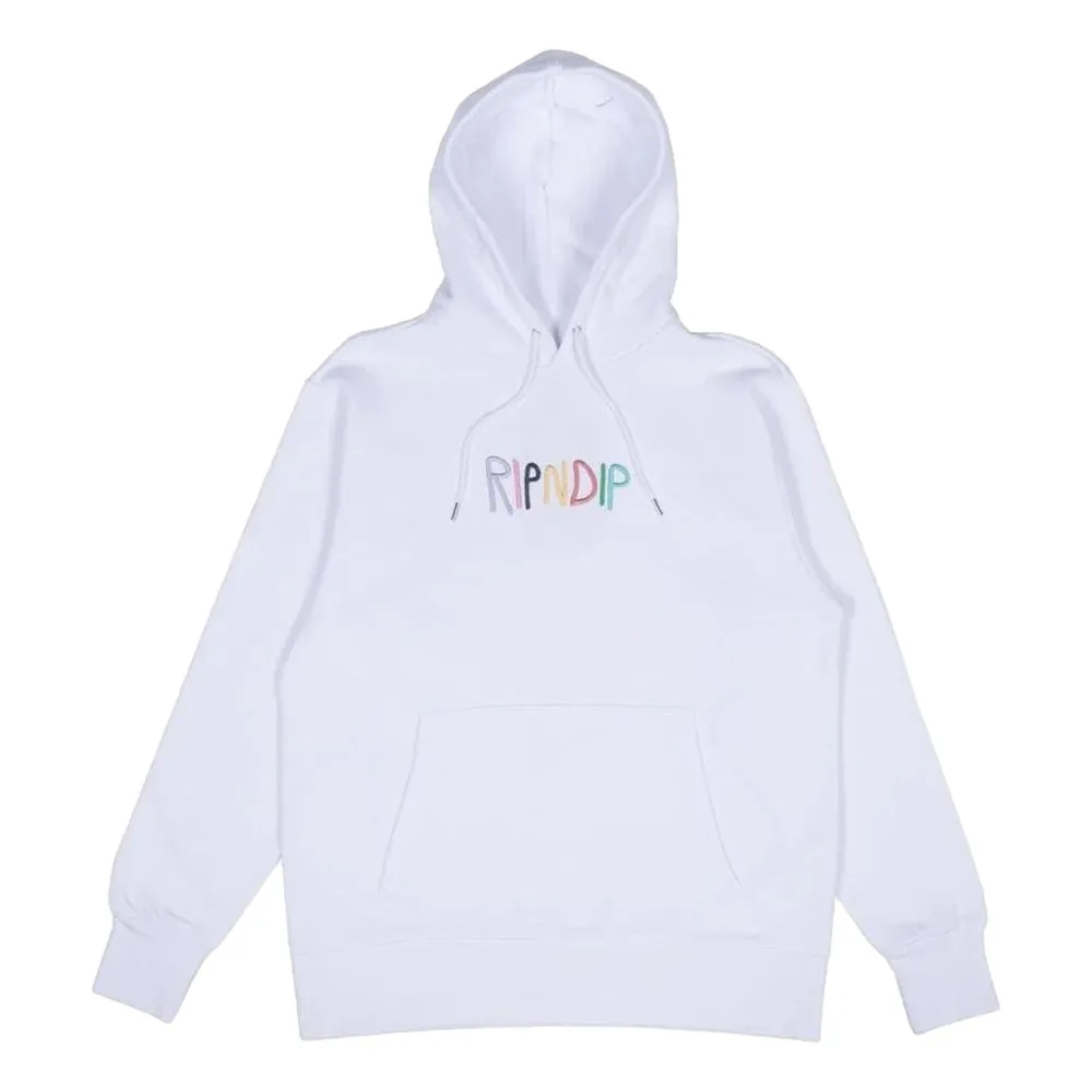 RIPNDIP MULTI HOODIE-WHITE