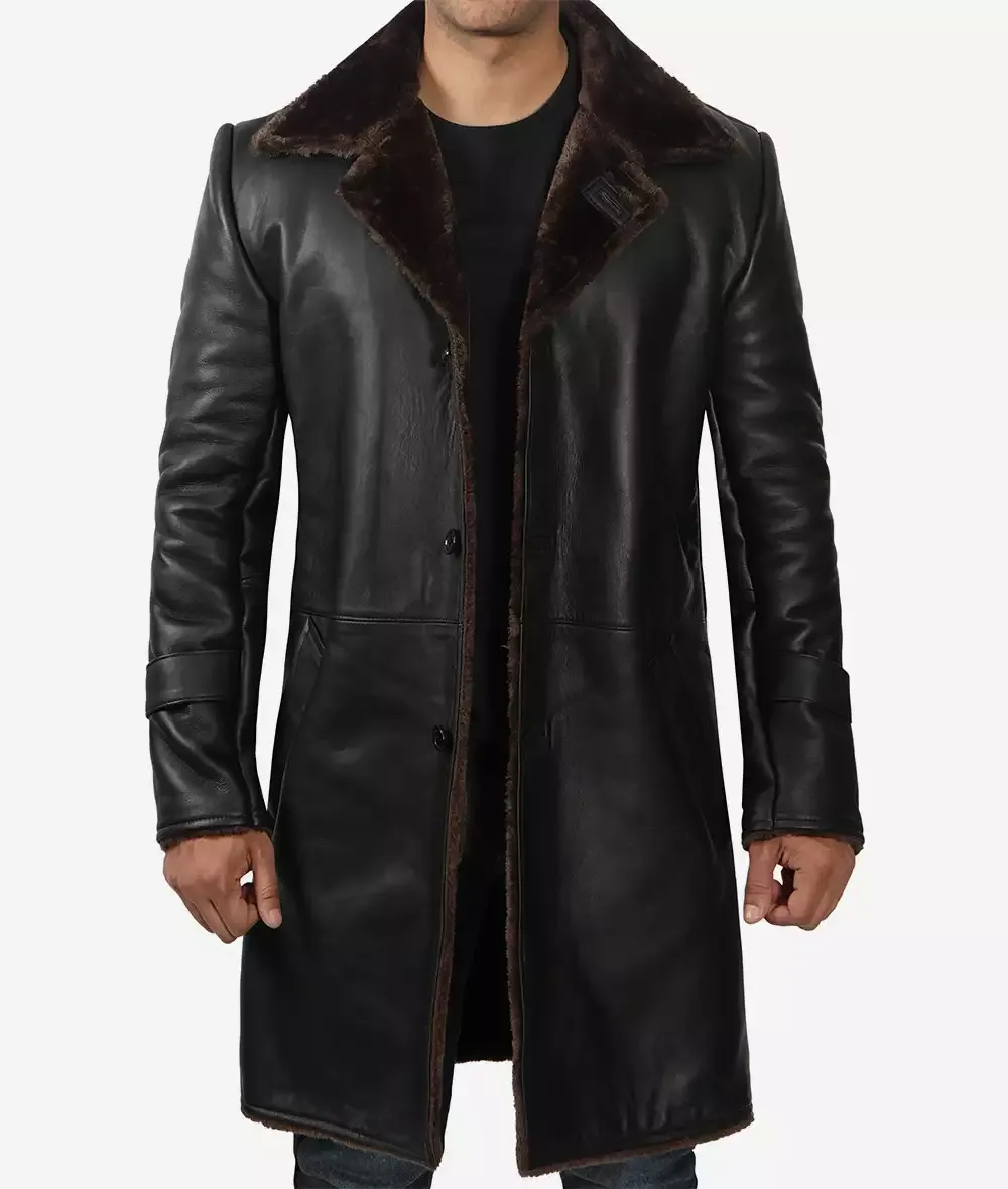 RYAN GOSLING BLADE RUNNER 2049 BLACK TRENCH COAT