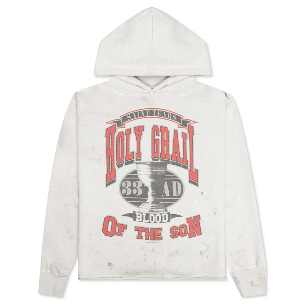 Saint Michael x Denim Tears Holy Grail Hoodie - Grey