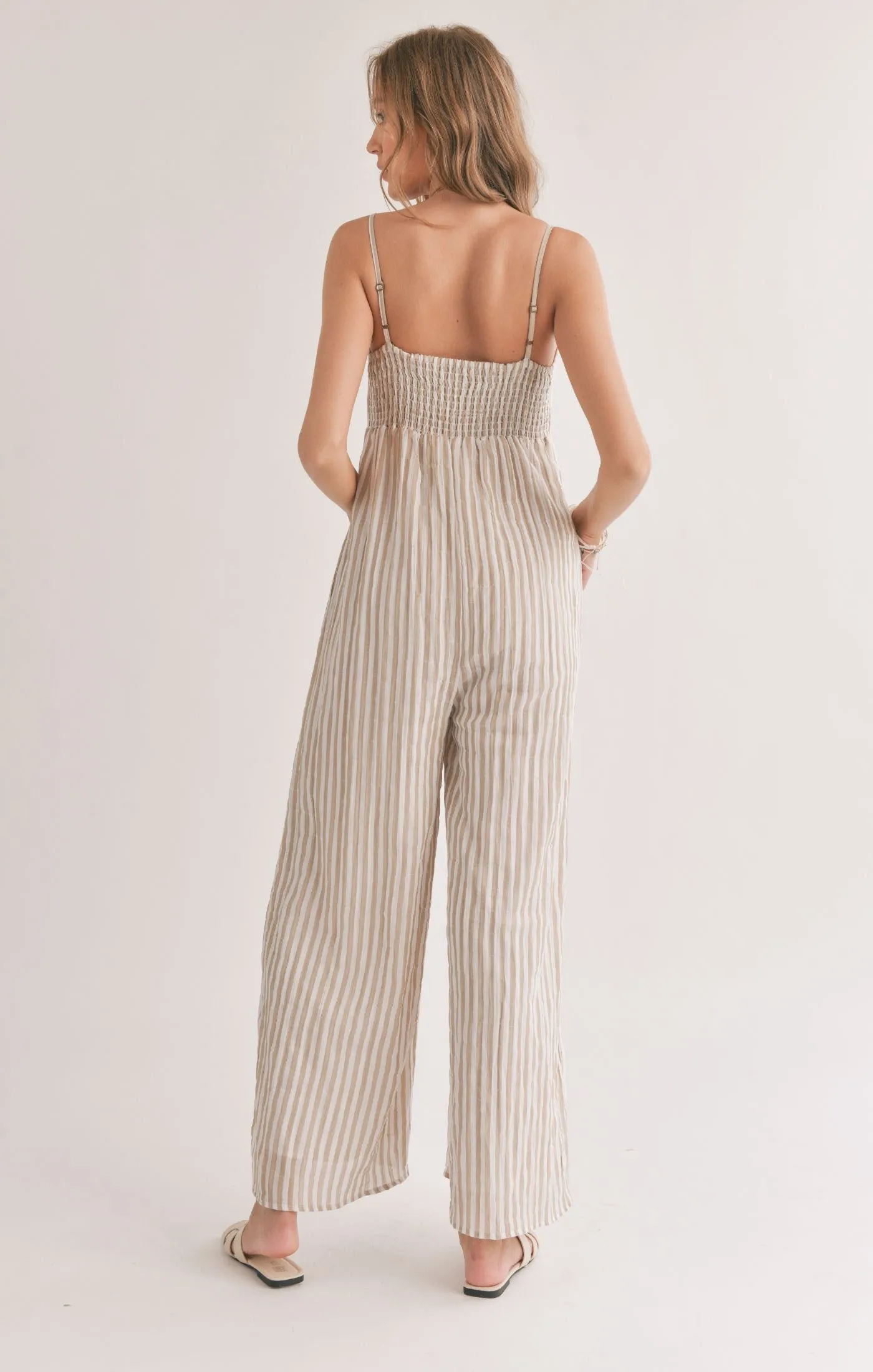 Sands Thinstripe Jumpsuit