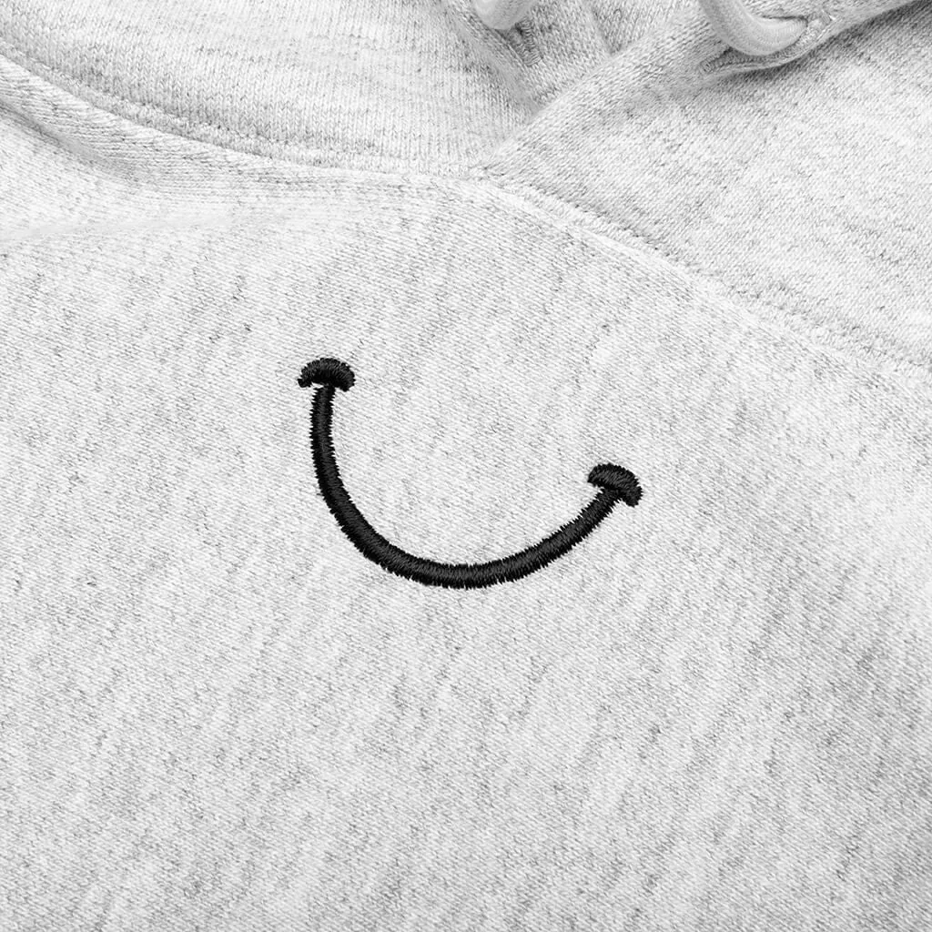 Smile Hoodie - Grey