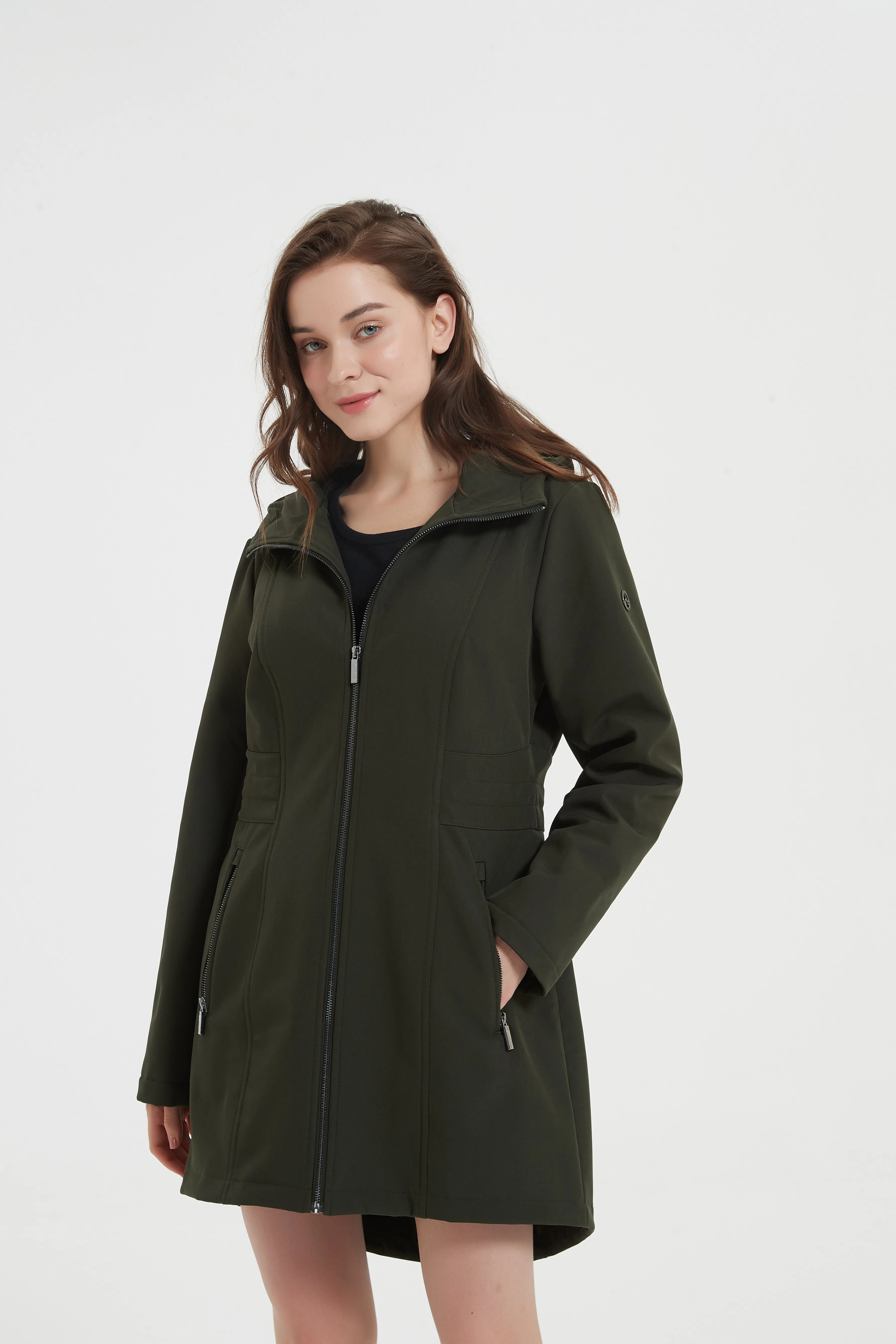 Softshell Classic Anorak Jacket With Hood