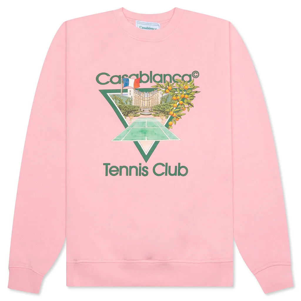 Tennis Club Icon Printed Sweatshirt - Tennis Club Icon