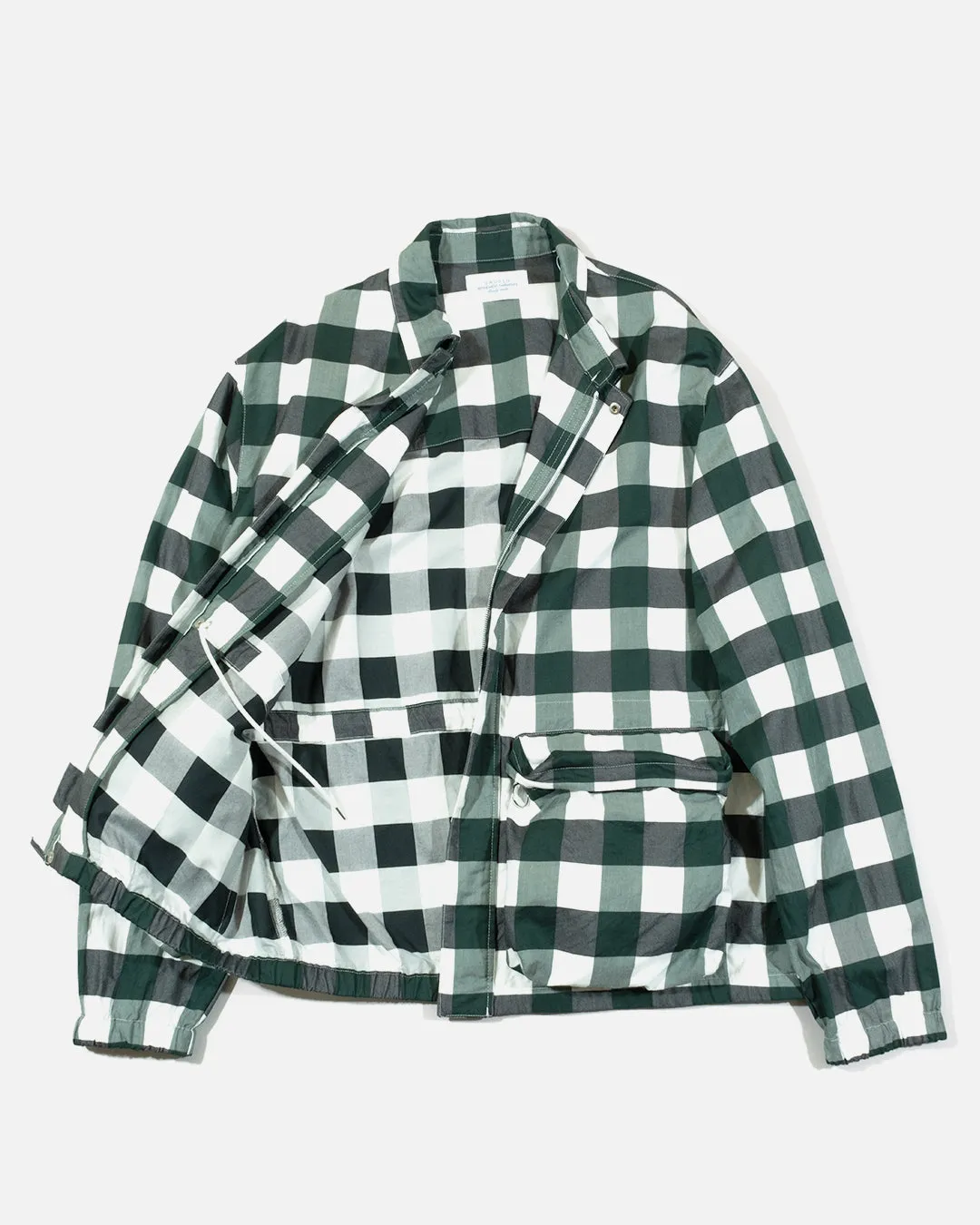 US2334 Checkerboard Jacket - Green