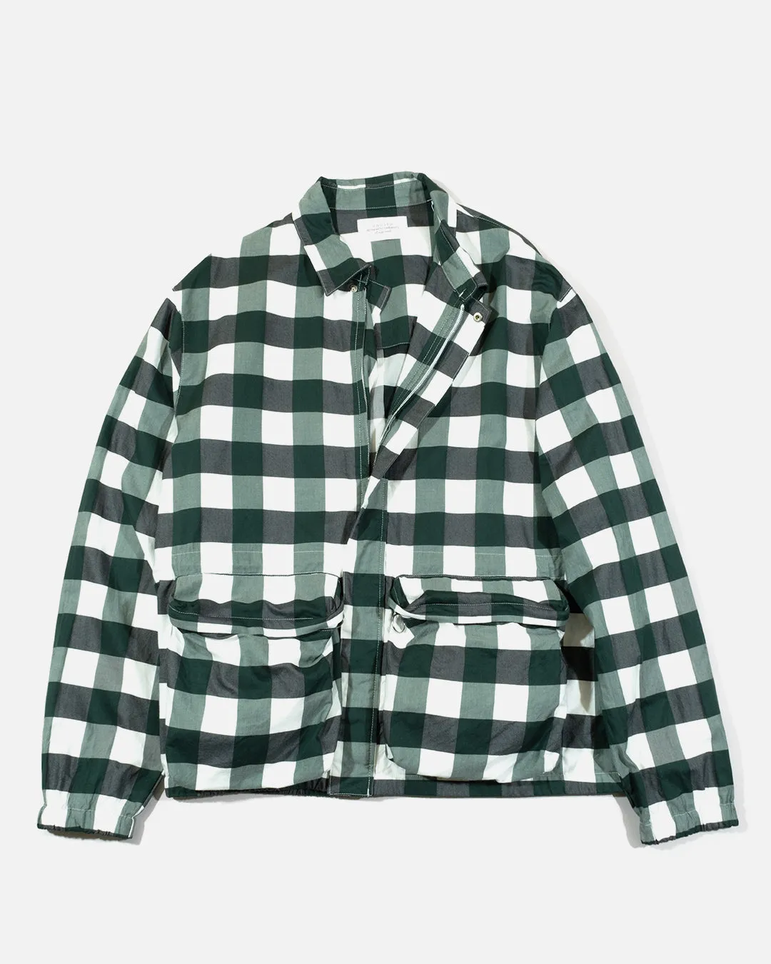 US2334 Checkerboard Jacket - Green