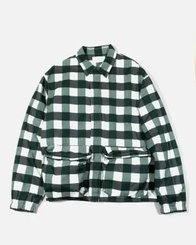 US2334 Checkerboard Jacket - Green