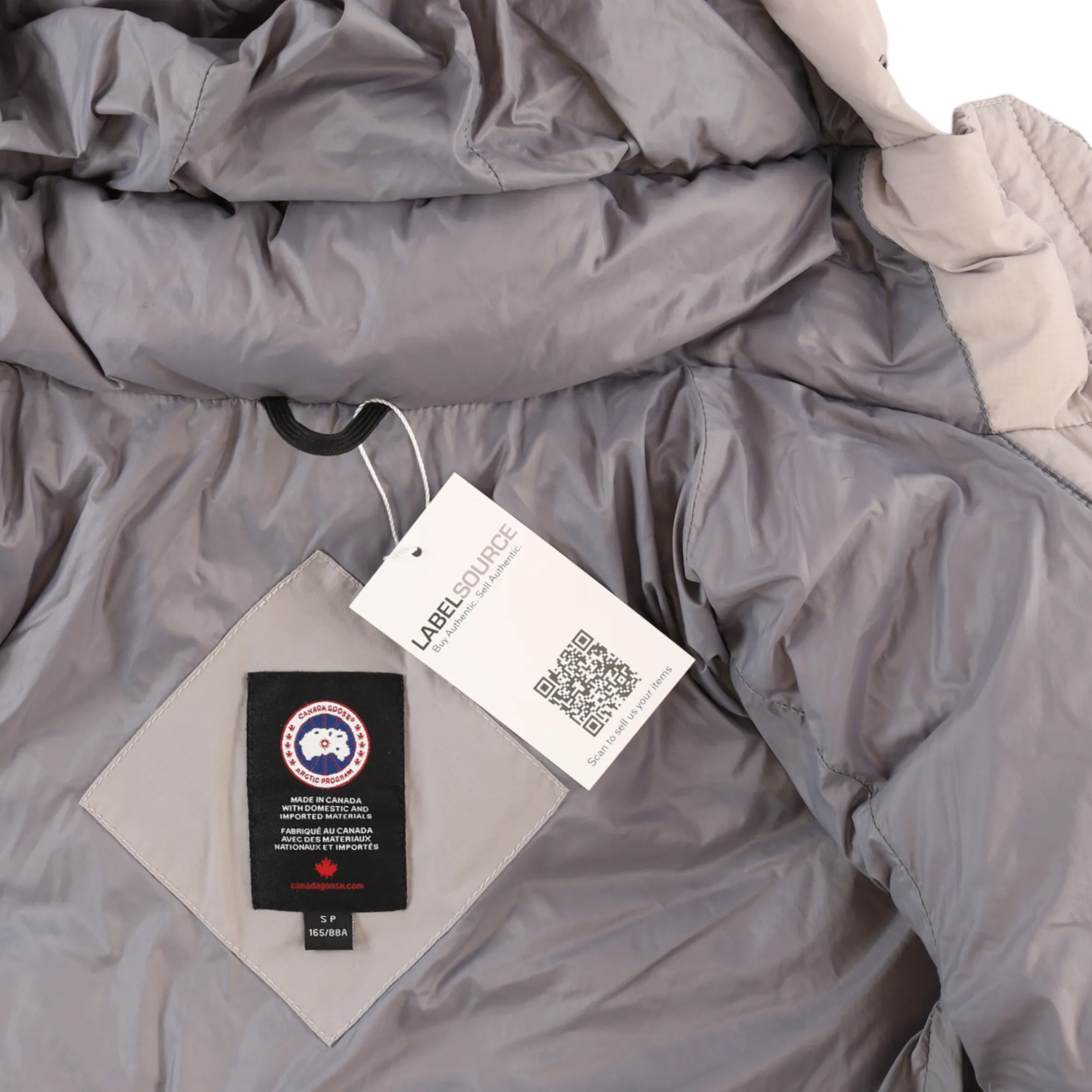 Women's Alliston Down Jacket Grey Size S