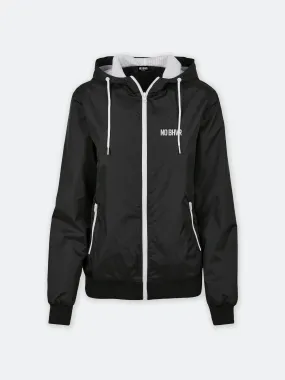 Womens Stencil Windbreaker (Black)