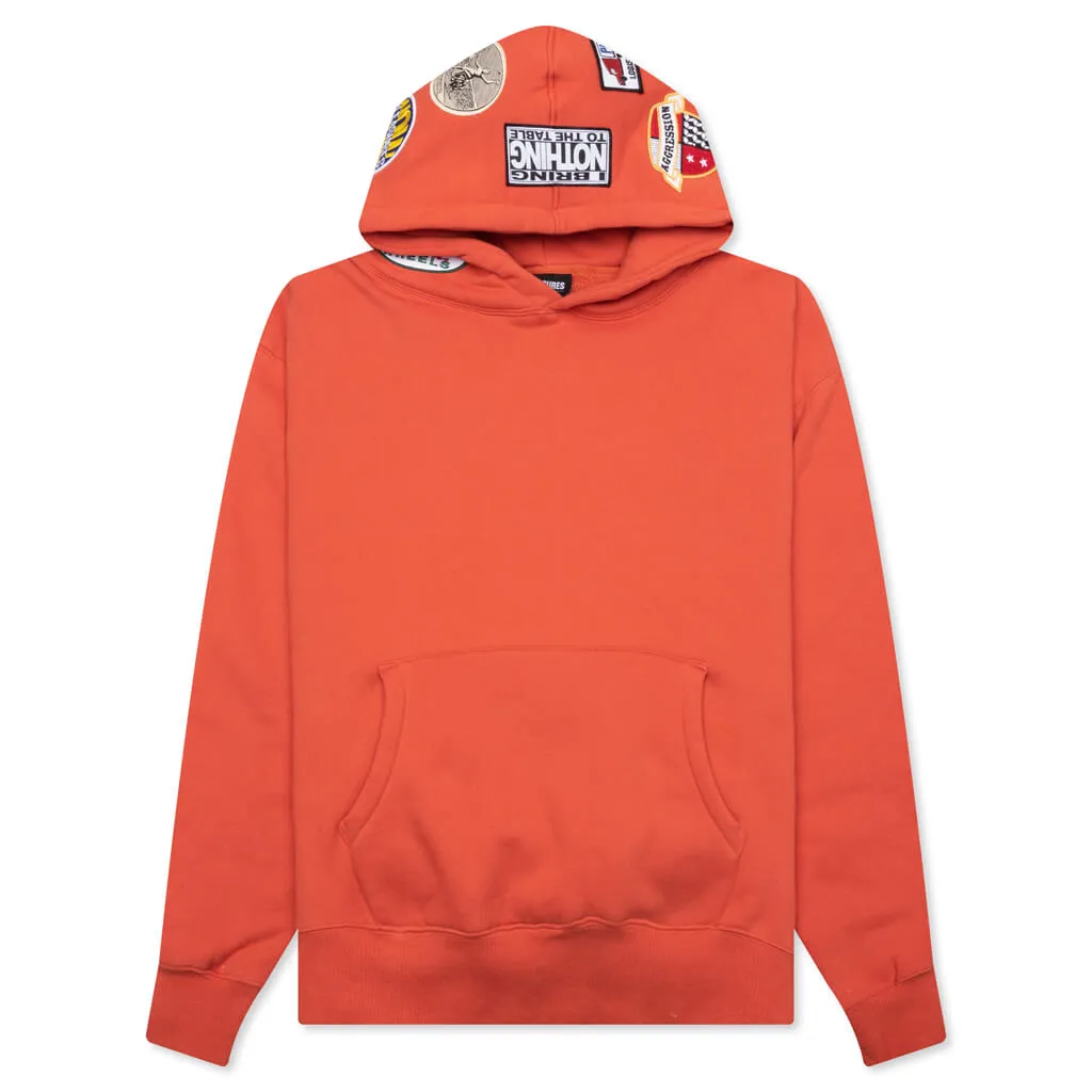 Worms Hoodie - Rust