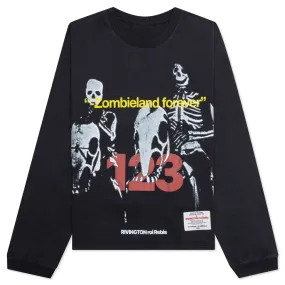 Zombieland L/S Tee - Vintage Black